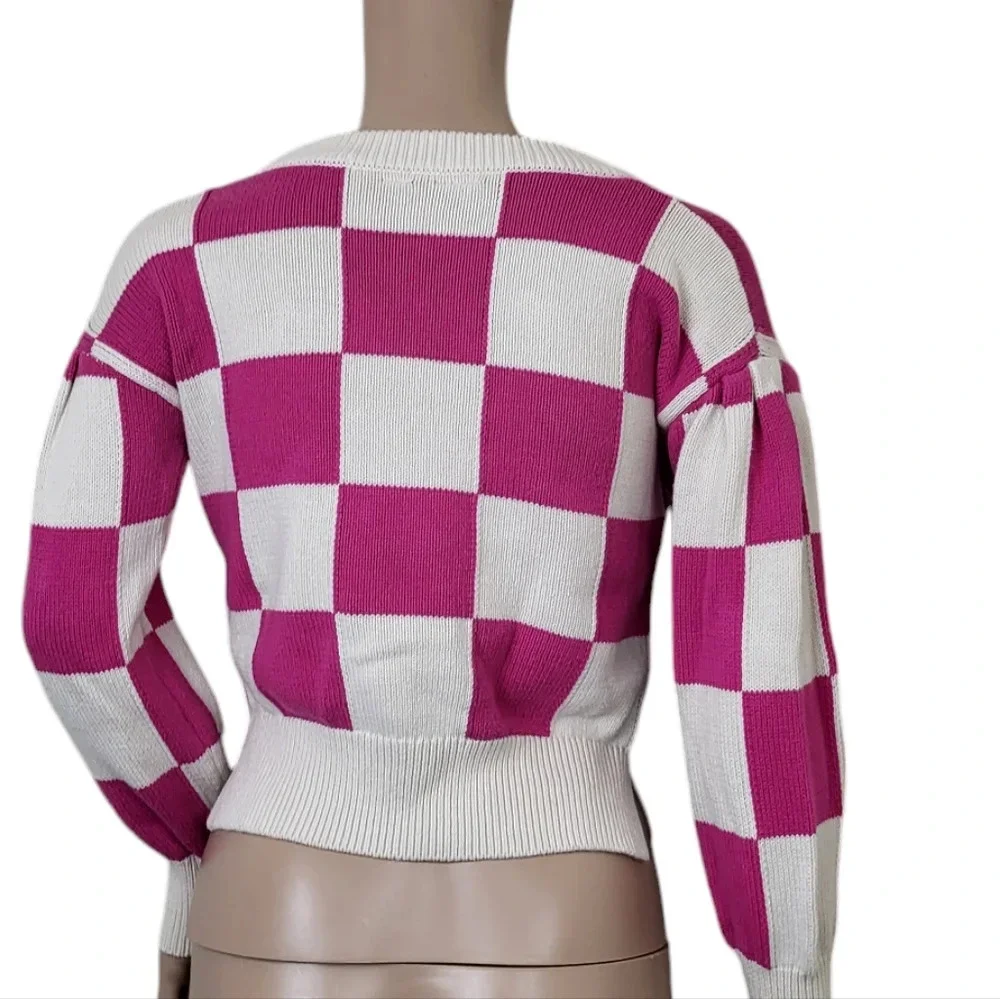Gap Kids Checkered Sweater